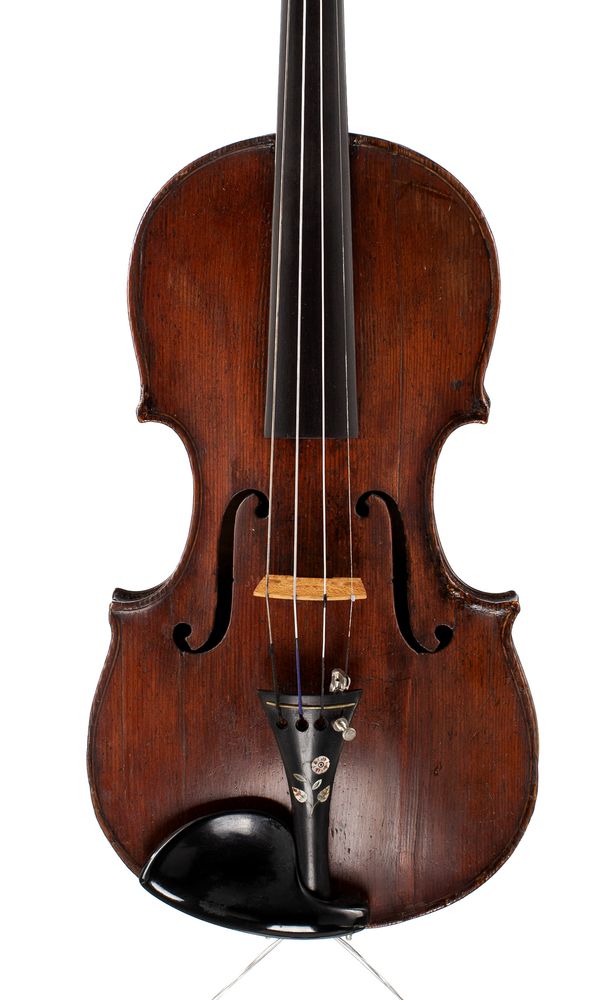 A violin, unlabelled
