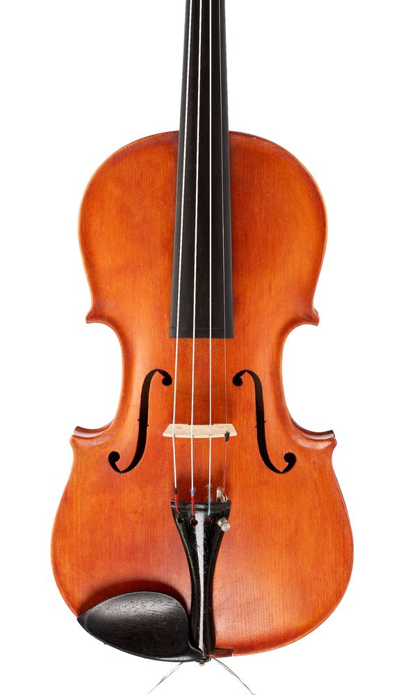 A violin, signed Didik