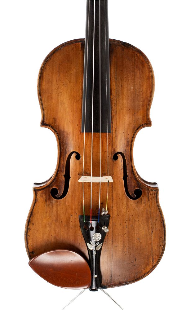 A violin, labelled Jakob Stainer, Apson