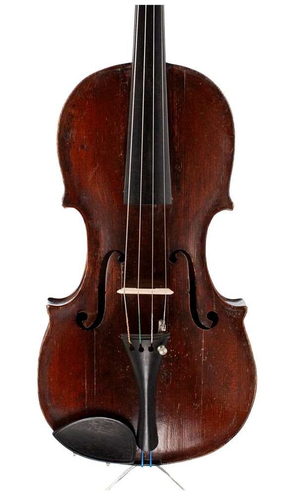 A violin, labelled Gosselin, Paris, 1821