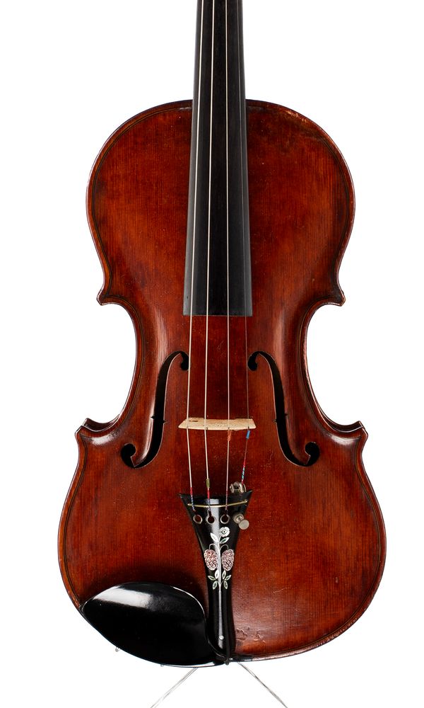 A violin, labelled Henry Handley, Worcester, 1893