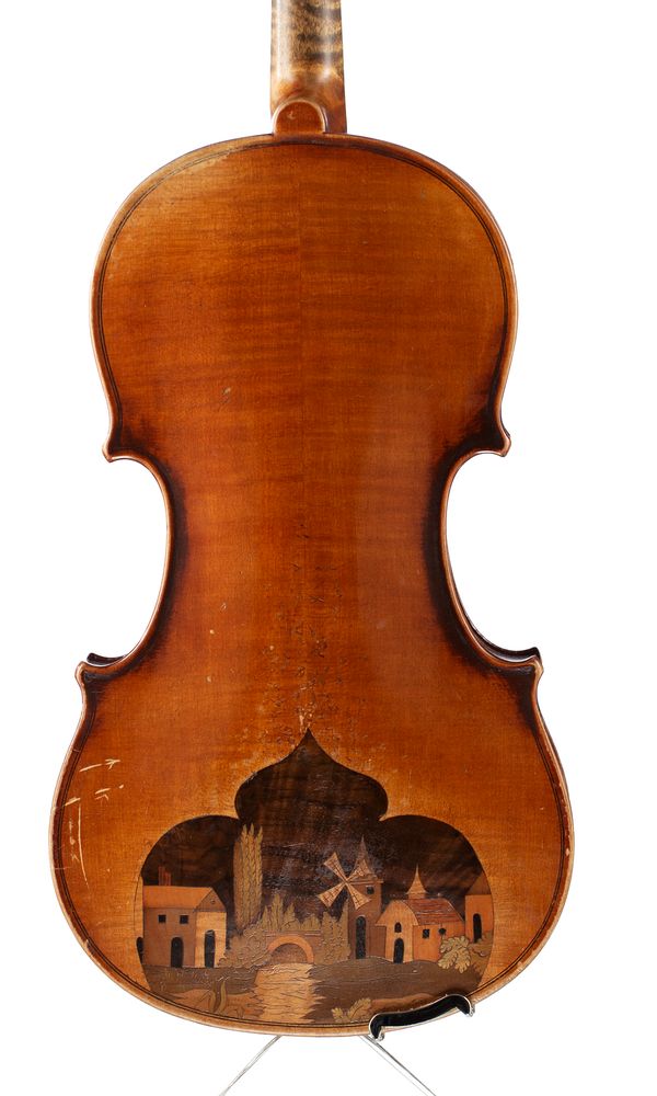 A violin, France, 19th Century - back