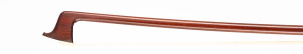 A silver-mounted violin bow by John Stagg, Bristol, circa 1980