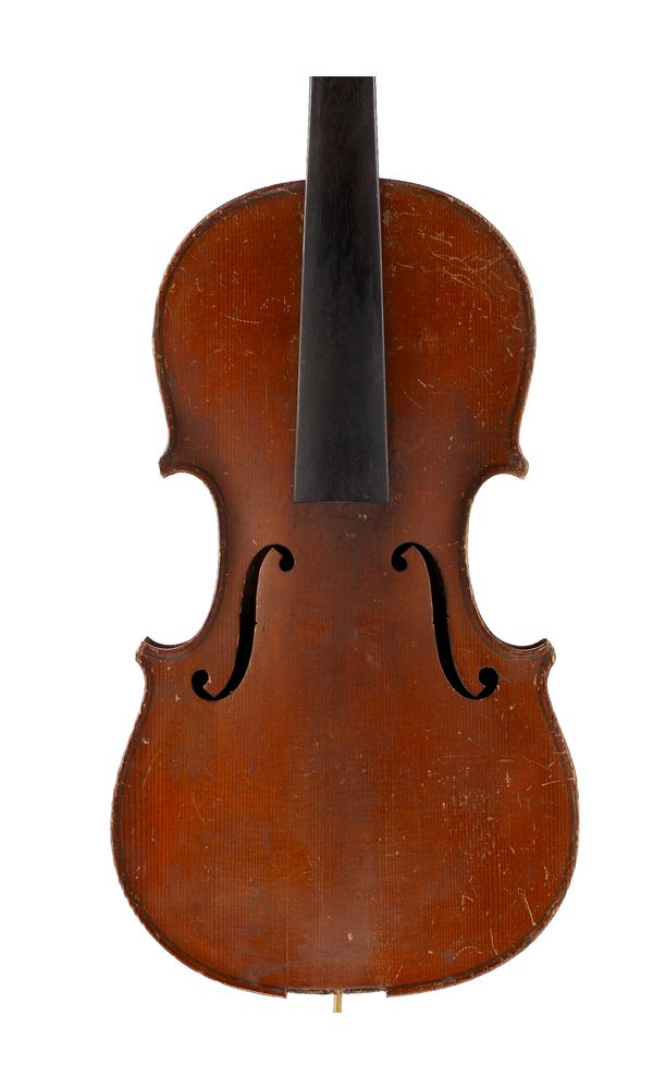 Two three-quarter sized violins