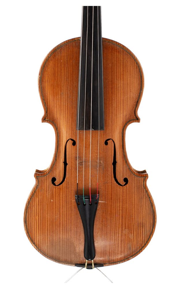 A violin, labelled Ralph Marshall