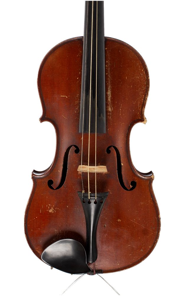 A violin, unlabelled