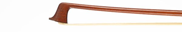 A silver-mounted violin bow, probably Workshop of Charles Bazin, Mirecourt, circa 1910