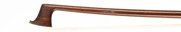 A silver-mounted viola bow, Germany, circa 1920