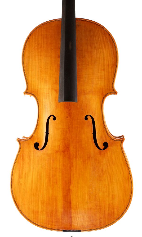 A cello, unlabelled