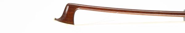 A nickel-mounted violin bow, Germany, circa 1900