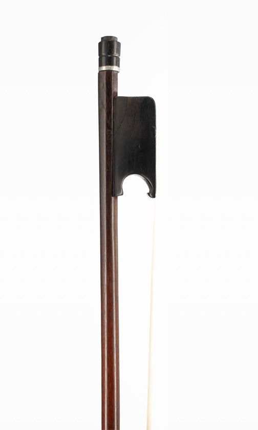 A silver-mounted cello bow by John Dodd, London, circa 1800