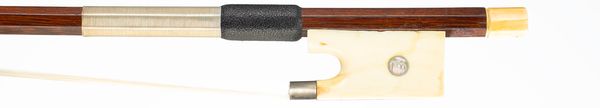 An ivory-mounted cello bow, Germany, circa 1890