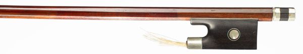 A nickel-mounted violin bow, Germany, circa 1920