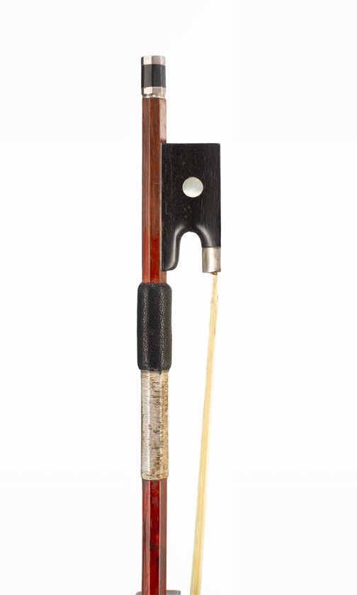 A silver-mounted violin bow, Germany, 20th Century