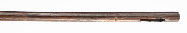 A silver-mounted violin bow, unbranded