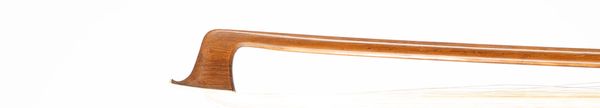 A nickel-mounted three-quarter sized violin bow, Germany, 20th Century