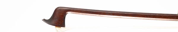 A bone and nickel-mounted violin bow, Germany, circa 1850