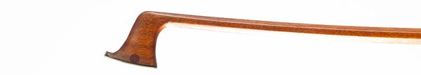 A silver-mounted violin bow, probably France, circa 1890