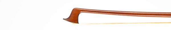 A nickel-mounted violin bow, Germany, 20th Century