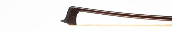 A nickel-mounted violin bow, Germany, 20th Century