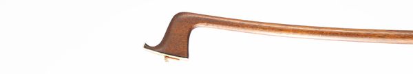 A nickel-mounted violin bow, Workshop of Jérôme Thibouville-Lamy, circa 1910