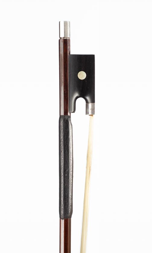 A silver-mounted violin bow, Germany