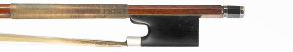 A silver-mounted violin bow, Germany, circa 1910