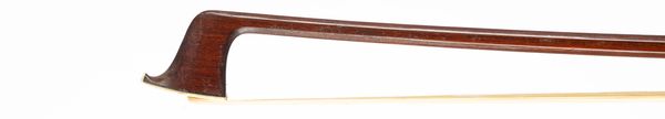 A nickel-mounted violin bow, Germany, 20th Century