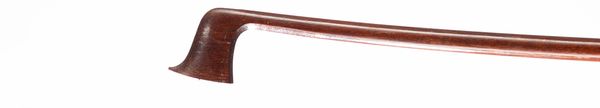 A three-quarter sized violin bow, probably France, circa 1900