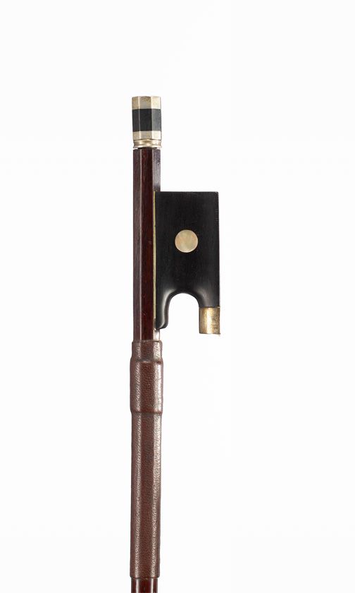 A silver-mounted violin bow, Germany, 20th Century