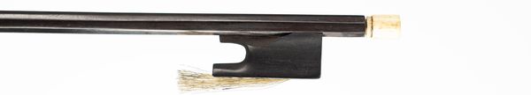 A bone-mounted violin bow, circa 1800