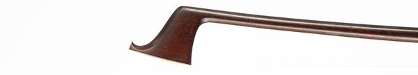 A gold and mastic-mounted cello bow by W. E. Hill & Sons, London