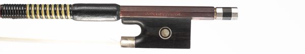 A silver-mounted violin bow by J. S. Berridge, England