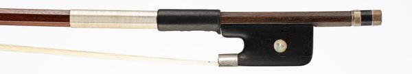 A silver-mounted cello bow, Germany, circa 1930