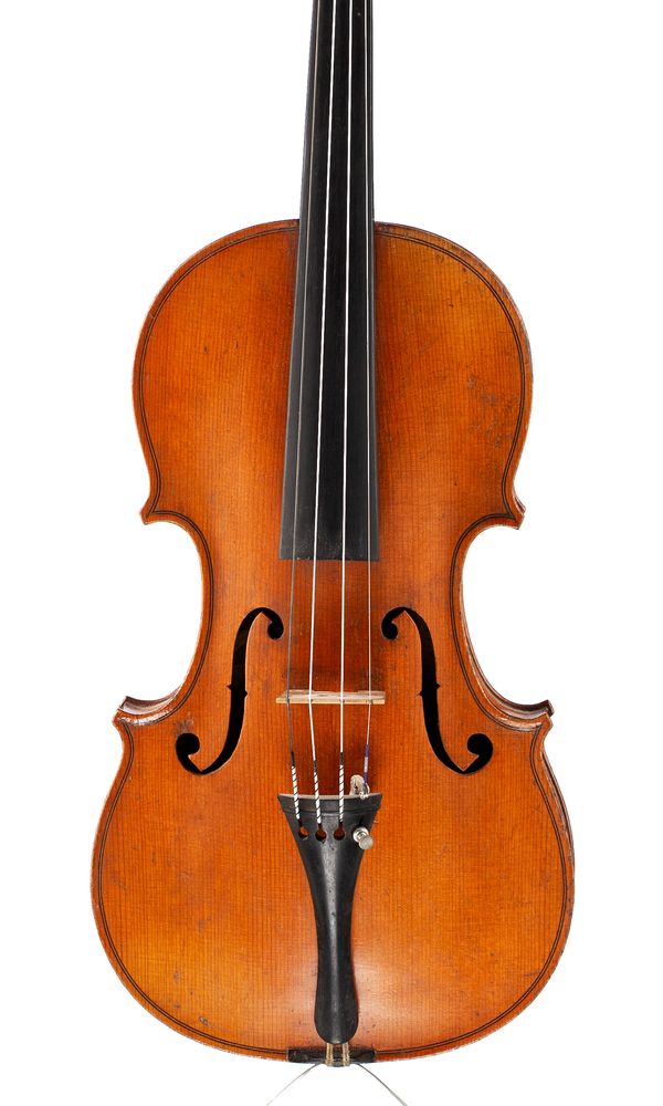 A violin, labelled The Maidstone