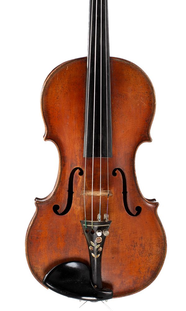 A violin, Caussin workshops Mirecourt circa 1890