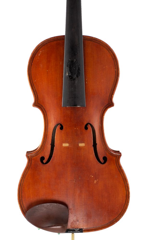 A violin by Charles William Nix, Worth, 1913