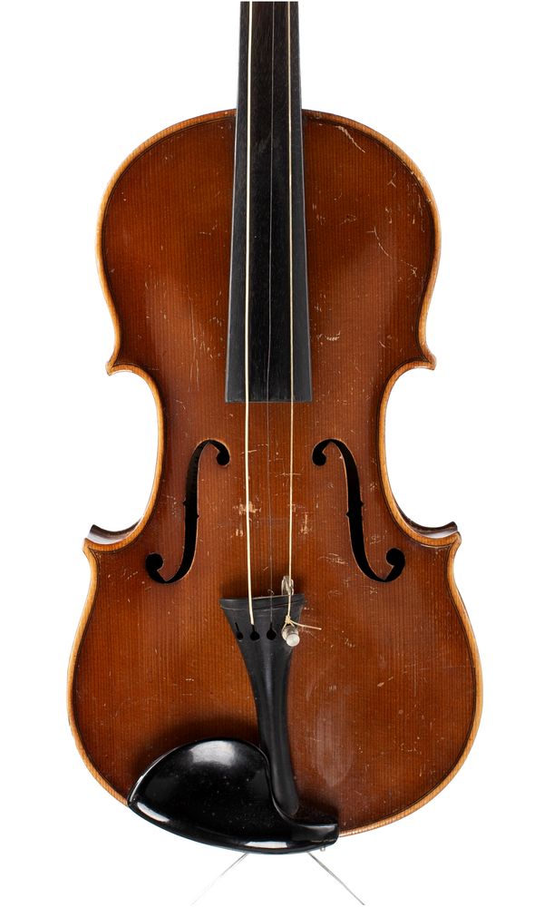 A violin, labelled Joannes Baptist Havelar