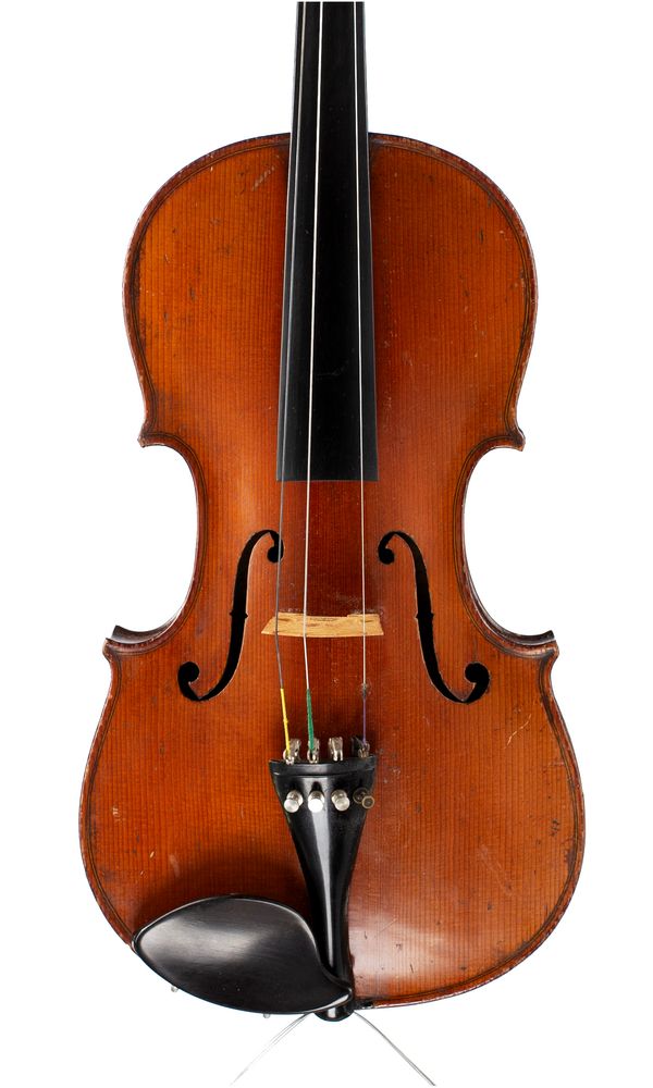 A violin, unlabelled