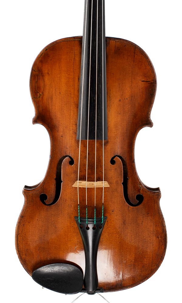 A viola, made for Longman & Co, London, circa 1780