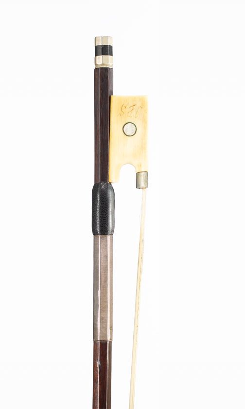 An ivory-mounted viola bow, Germany, circa 1910