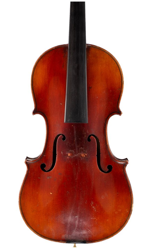 A violin, labelled J. T. L.