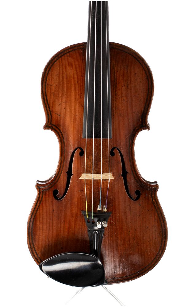 A violin, unlabelled