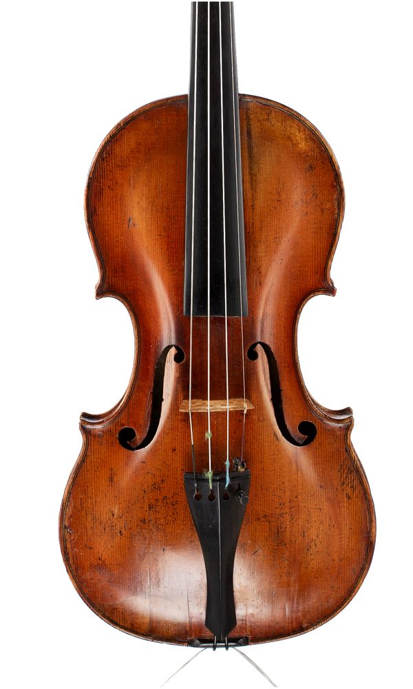 A violin, School of Caussin, Vosges, 19th Century