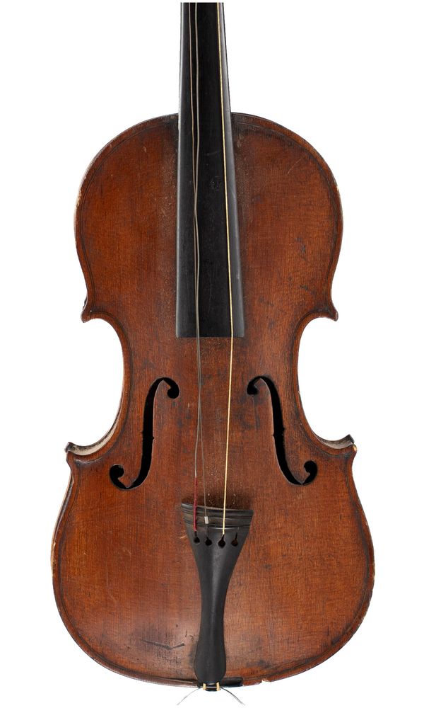 A violin, School of Caussin, Vosges, 19th Century