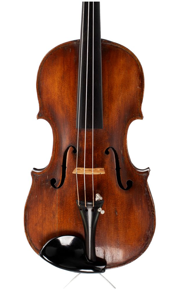A violin, labelled Thomas Kennedy, London