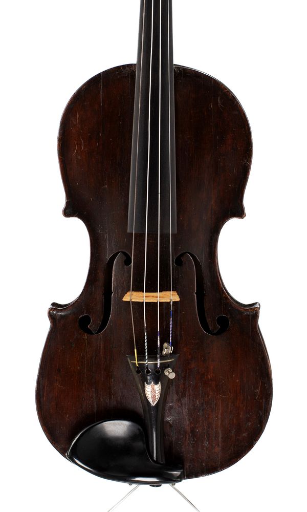 A violin, labelled James and Henry Banks, Salisbury, 1809