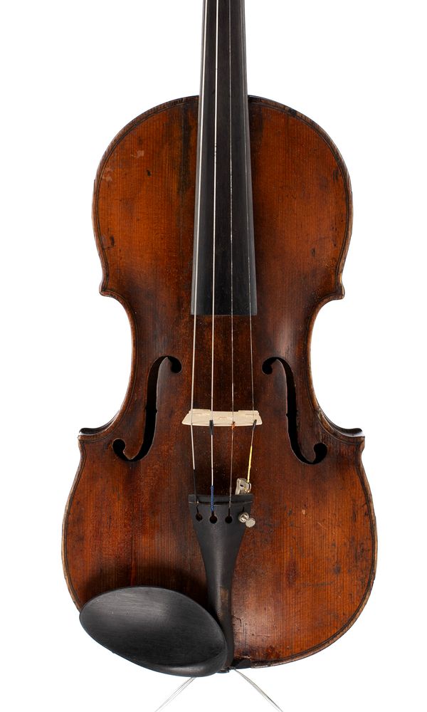 A violin, inscribed Seidel