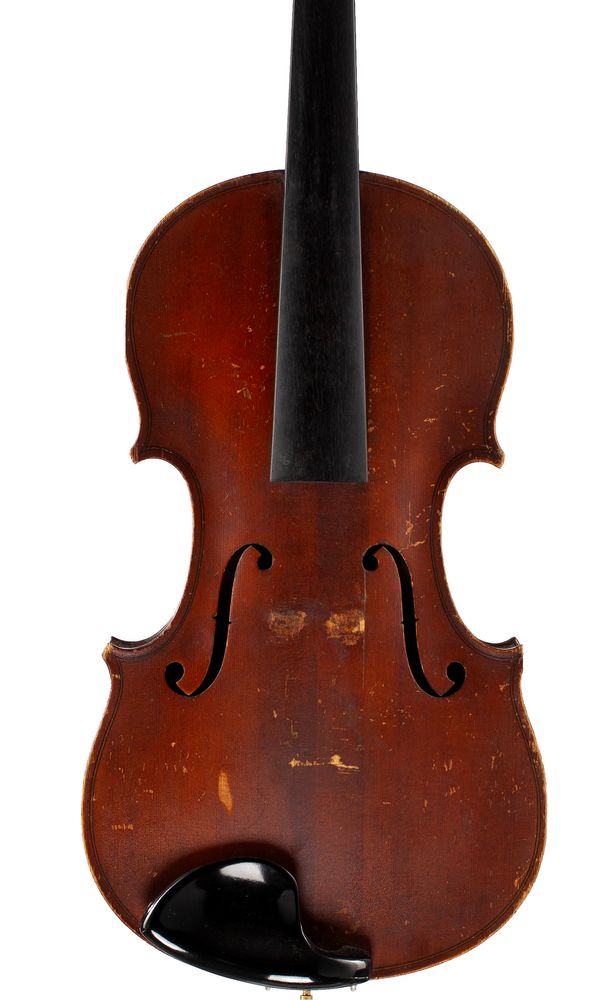 A violin, possibly English, circa 1900