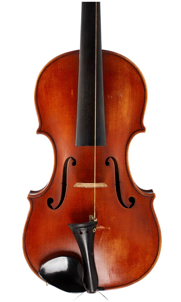 A violin, ascribed to Charotte-Millot, Mirecourt, 1928